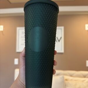 Starbucks Forest Green Studded Tumbler